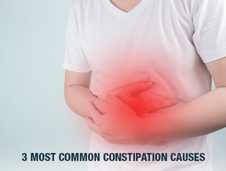 3 Most Common Constipation Causes